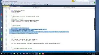 Socket Code (client)