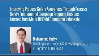 QPSS 2023  - Improving Process Safety Awareness through Process Safety Fundamental Campaign Program