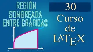 ¿Cómo sombrear regiones entre curvas utilizando LaTeX?