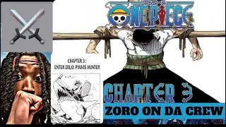 READING ONE PIECE MANGA CHAPTER 3 FOR THE FIRST TIME 😭🏴&zwj;☠️ LUFFY DIFFERENT