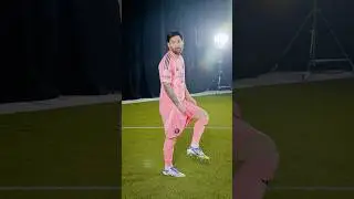 I asked Messi to take an average shot