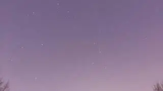 Night Sky Timelapse - January 20, 2026 - Partly cloudy