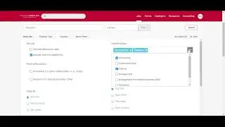 How to Search Jobs in Bauer Career Gateway