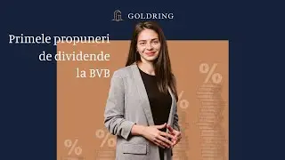 Primele propuneri de dividende la BVB