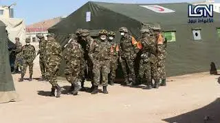 مناورة افتراضية منسقة بين الحماية والجيش والمصالح المكلفة أثر وقوع زلزال بحي عدل بالاغواط