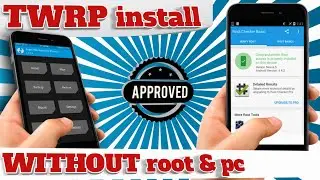 how to install twrp recovery without root🔥how to install twrp recovery without pc