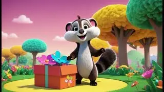 El curioso coatí abrió la caja | Canciones Infantiles y Rimas para Niños