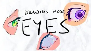 [LIVE] drawing more eyes | practice/study session 8