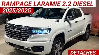 Nova RAM Rampage Laramie 2.2 DIESEL 2025 chega com muita Força, Potência e Luxo por R$244.461 no PJ!