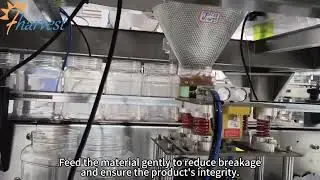 Kurutulmuş turp i&ccedil;in &ouml;zel dolum + &ccedil;ift başlıklı vidalı kapaklama makinesi &uuml;retim hattı