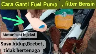 HOW TO INSTALL A GASOLINE FILTER OR PUEL PUMP FOR INJECTION MOTORCYCLES BEAT, SCOPPY, VARIO ‼️ in...