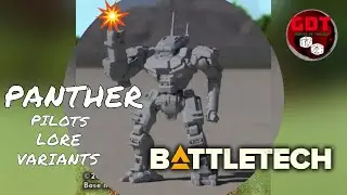 Battletech - Panther Light Mech - Lore