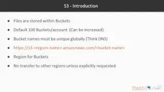 AWS Certified Developer - Associate Tutorial - Step 1 : Introduction to S3 | packtpub.com
