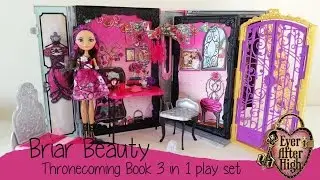 Briar Beauty Throne Coming Book 3 in 1 Unboxing Review - Ever After High