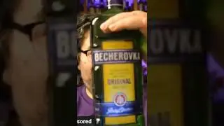 Becherovka Czech Republic Liquer Makes Me Want My Mommy #shorts #czech #taste #bad