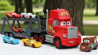 Lot of Disney Pixar Cars Unboxing Review | Lightning McQueen Bubble RC Cars |Car toys truck toys asm