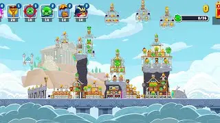 Level 3-4 &ndash; Angry Birds Friends No Power-Up Challenge (T-1588) | 3 Stars Gameplay &ndash; Aug 02