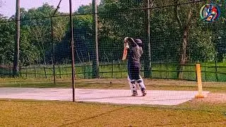 Rohini Ansari Powerful Batting Practice 🔥 | Home Ground | Amtala Cricket Academy |
