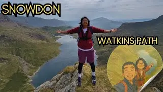 ASMR Nature Walk 🗻| Climbing Snowdon via Watkin Path (Birds, Water, Wind)