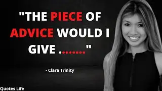 What's So Interesting About Clara Trinity Quotes!