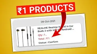 ₹1 Products loot - free shipping || ninth app refer bypass || everything under 99 || flipkart sale