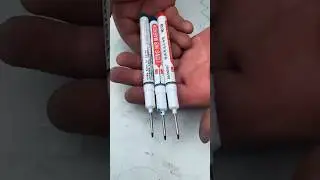 Wood, Glass, Metal? This Pen Works On All Surfaces! 🖊️ | #diy, #shorts