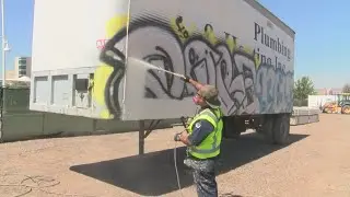 Albuquerque spends over a millon to clean up graffiti