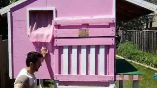 WE DESTROYED THIS PLAY HOUSE