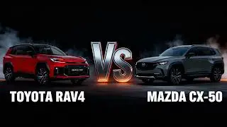 Toyota RAV4 2026 против Mazda CX‑50 &mdash; представлен лучший компактный внедорожник!