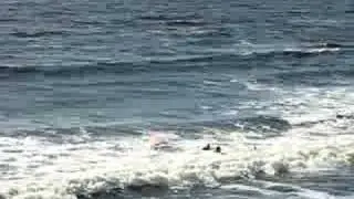 Sahi first time surfing in Lehinch on the west coast.