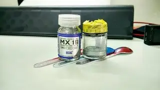 Paint : Modo MX 19 Bright Silver (Airbrush Experiment)