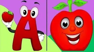 🌈✨ ABC для детей! ✨🌈* 🎶🎨🎉 *Веселое время с ABC!* 🔤🌈 / A — яблоко 🍎 / B — мяч 🏀 / Алфавит для детей /