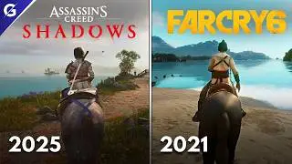 Assassin's Creed Shadows vs Far Cry 6 - Graphics, Combat & Physics Comparison