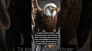 Majestic Eagle Painting🦅 #EaglePainting #shortsfeed #trending