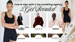 How to apply to modeling agencies with NO experience - step by step