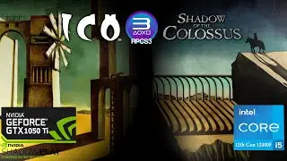 ICO & Shadow of the Colossus HD | Playable | 30/60 FPS | RPCS3 | Intel i5 12400F + GTX 1050 Ti