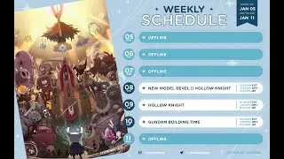 LIVE: NEW MODEL SHOWCASE AND FINISHING HOLLOW KNIGHT ??