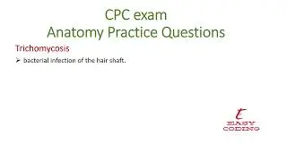 #shorts - 3 trichomycosis #Medical Coding Shorts #MedicalCoding #hair  #Anatomy