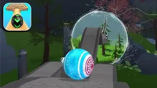 Rolling Ball Sky Escape Gameplay Speedrun All Level 406-413