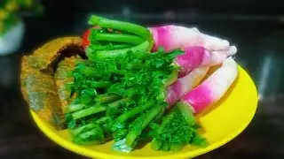Koi Fish Curry with Red Radish Simple but Extremely Tasty Bengali Recipe লাল মুলো দিয়ে কৈ মাছের ঝোল
