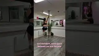 TIP FOR CHAIR SPIN 😋 #polefitness #beginnerpole #poledance #pdchairspin #polespins