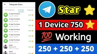 750 Star Unlimited tricks | Telegram Star income new trick | Telegram Star sell