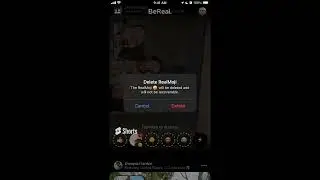How to quickly delete RealMojis in BeReal app?
