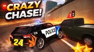 Crazy Police Car Chase 🚓 | High Speed City Arrest Gameplay | Android Game