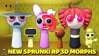 [ Mini UPDATE! ] How to get New 7 Sprunki Morphs & Badges in Sprunki RP 3D Morphs - RoBlox