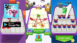 Merge Master: Alphabet Monster Gameplay Walkthrough Part 1 - Level 1 ~ 18 (Android)