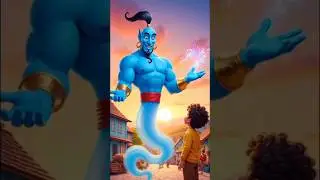 Magic Lamp Boy | Genie Comes Out | 3D Cartoon Story for Kids #3d #3dcartoon #ai #urduhindistory