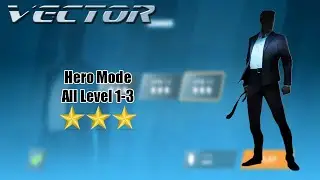 Vector Remastered [Android] - Hero Mode Runner Walkthrough