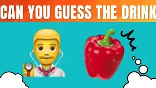 Guess the drink by emoji/Quiz by emoji/@quizzlemania/