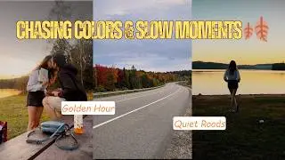 Toronto ➜ Algonquin Park Fall Drive 2025 🍁 | Cozy Slow Travel & Ontario Fall Colours